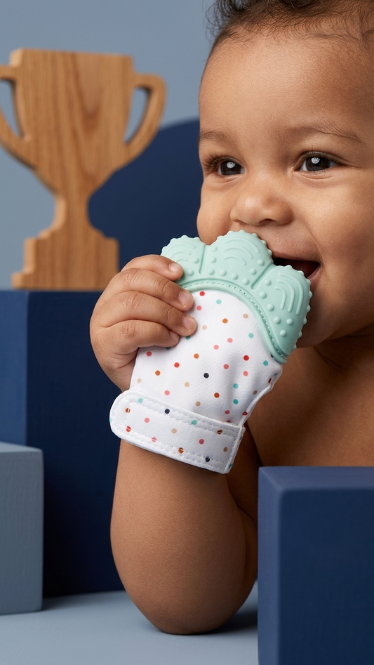 Baby Teething Glove – Soothing Mitten Toy